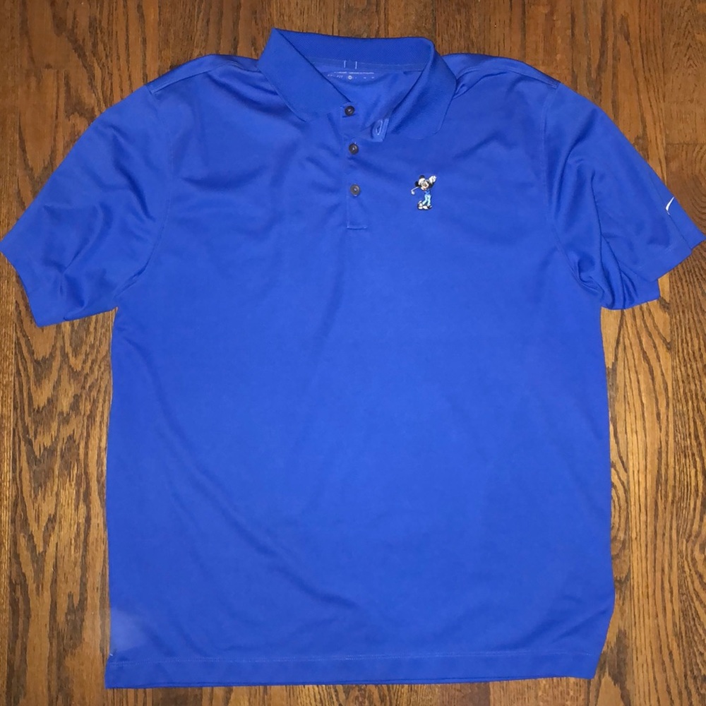 Rare Mickey Mouse Nike Golf Shirt